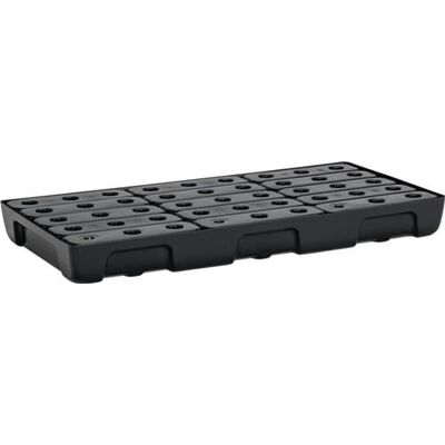 Cemo - Bac À Étagères 27l L976xl495xh95mm Pe Avec Grille Pe Et Détecteur De Fuite Cemo - Bac À Étagères 27l L976xl495xh95mm Pe Avec Grille Pe Et Détecteur De Fuite