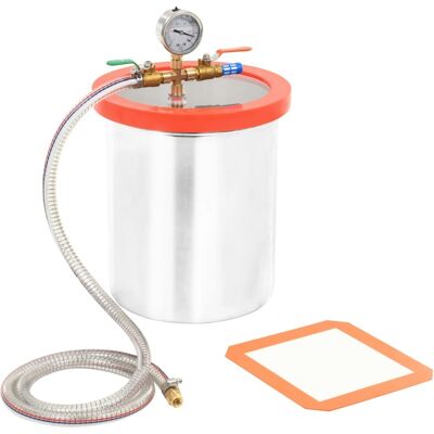Cámara De Vacío De Acero Inoxidable 11,42 L Vidaxl Cámara De Vacío De Acero Inoxidable 11,42 L Vidaxl