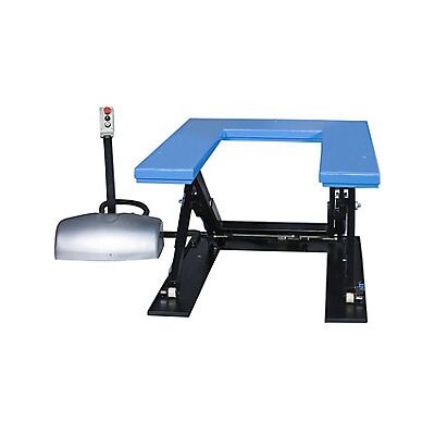 Certeo - Mesa Elevadora Plana Plataforma En U Carga Máx 1000 Kg Certeo - Mesa Elevadora Plana Plataforma En U Carga Máx 1000 Kg