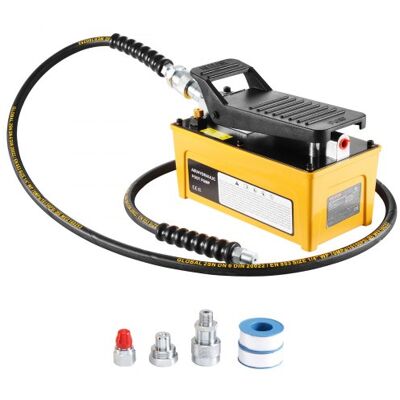 OEM Bomba Hidráulica Neumática De 10000 Psi Depósito De 1,6 L, Salida De Aceite Npt De 16,66 Mm Entrada Npt De 13,7 Mm, Bomba De Pedal Accionada Por Aire Para Máquinas De Reparación De Automóviles OEM Bomba Hidráulica Neumática De 10000 Psi Depósito De 1,6 L, Salida De Aceite Npt De 16,66 Mm Entrada Npt De 13,7 Mm, Bomba De Pedal Accionada Por Aire Para Máquinas De Reparación De Automóviles