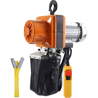 Vevor - Polipasto Electrico De Cadena 1100w Capacidad De Carga 998kg Altura Máxima De Elevación 3m Grúa Puente Monofásico Con Cadena G100 Control Remoto Con Cable De 3m Para Garaje, Taller, Hotel Vevor - Polipasto Electrico De Cadena 1100w Capacidad De Carga 998kg Altura Máxima De Elevación 3m Grúa Puente Monofásico Con Cadena G100 Control Remoto Con Cable De 3m Para Garaje, Taller, Hotel