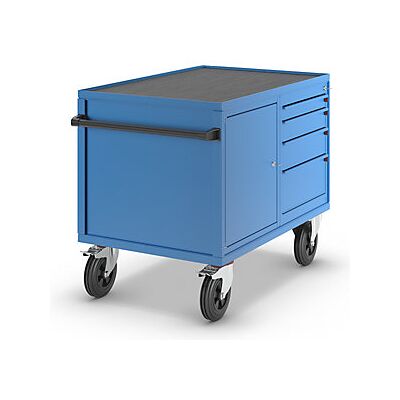 EUROKRAFT Carro De Montaje Carga Máx 500 Kg 1 Armario 4 Cajones EUROKRAFT Carro De Montaje Carga Máx 500 Kg 1 Armario 4 Cajones