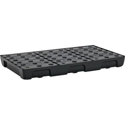 Cemo - Bac À Étagères 33l L976xl595xh95mm Pe Avec Grille Pe Et Détecteur De Fuite Cemo - Bac À Étagères 33l L976xl595xh95mm Pe Avec Grille Pe Et Détecteur De Fuite