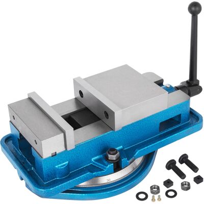 VEVOR Mophorn Tornillo De Banco De Precisión Para Fresadora De 5 Pulgadas, Base Giratoria De 360°, Abrazadera De Banco Con Bloqueo Accu, Ancho De Mordaza De 125 Mm, Para Acabado De Piezas De Precisión VEVOR Mophorn Tornillo De Banco De Precisión Para Fresadora De 5 Pulgadas, Base Giratoria De 360°, Abrazadera De Banco Con Bloqueo Accu, Ancho De Mordaza De 125 Mm, Para Acabado De Piezas De Precisión