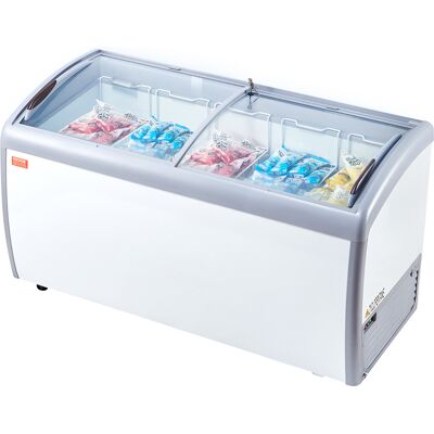 Vevor Mostrador de Helados - Congelador Horizontal de 460L con Luz LED Vevor Mostrador de Helados - Congelador Horizontal de 460L con Luz LED