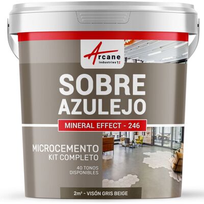 ARCANE INDUSTRIES Microcemento Sobre Azulejos ARCANE INDUSTRIES Microcemento Sobre Azulejos