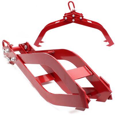 WILTEC Pinza Forestal Para Elevar Troncos De Hasta 850 Mm Fuerza De Tracción 1500 Kg 4 Ganchos De Sujeción WILTEC Pinza Forestal Para Elevar Troncos De Hasta 850 Mm Fuerza De Tracción 1500 Kg 4 Ganchos De Sujeción