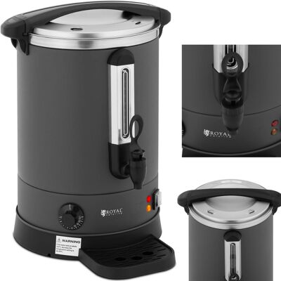 ROYAL CATERING Calentador De Agua De Doble Pared Con Escurridor 13,5 L 2500 W Gris ROYAL CATERING Calentador De Agua De Doble Pared Con Escurridor 13,5 L 2500 W Gris