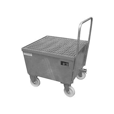 Bauer - Cubeta Colectora Rodante De Acero Con Borde Perfilado Para Bauer - Cubeta Colectora Rodante De Acero Con Borde Perfilado Para