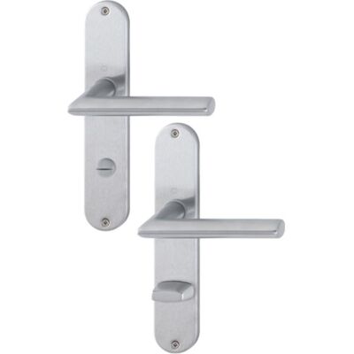 Juego de manillas de puerta Hoppe E1140Z/302 Acero inoxidable - Acabado mate - Interior Juego de manillas de puerta Hoppe E1140Z/302 Acero inoxidable - Acabado mate - Interior