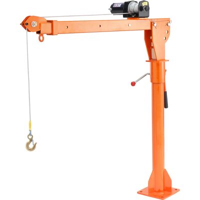 Vevor - Grúa Electrica Para Camión Carga De 499 Kg Grúa Plegable Para Plataforma De Camión Con Cabrestante Electrico De 1588 Kg Grúa Pluma De Acero Para Camión Con Giro De 360° Para Levantar Mercancías Vevor - Grúa Electrica Para Camión Carga De 499 Kg Grúa Plegable Para Plataforma De Camión Con Cabrestante Electrico De 1588 Kg Grúa Pluma De Acero Para Camión Con Giro De 360° Para Levantar Mercancías