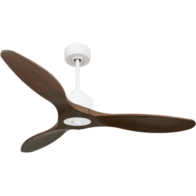 KLASSFAN Modulo Slim Ring - Super Destratificateur Et Ventilateur Dc 132 Cm Blanc Pales Bois Sombre Idéal 26 À 40 M² KLASSFAN Modulo Slim Ring - Super Destratificateur Et Ventilateur Dc 132 Cm Blanc Pales Bois Sombre Idéal 26 À 40 M²