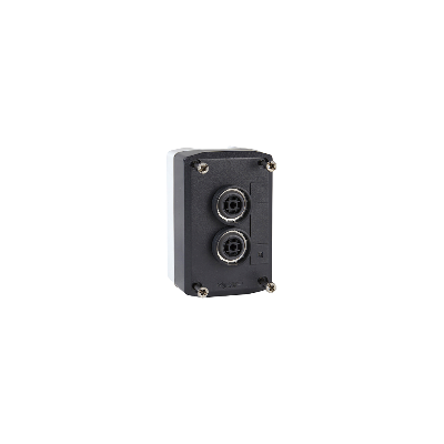 Schneider Electric Harmony Boite - 2 Boutons Poussoirs Ø22 - Blanc /noir - Xald223 Schneider Electric Harmony Boite - 2 Boutons Poussoirs Ø22 - Blanc /noir - Xald223