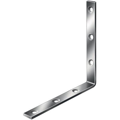 Ángulo Fuerte Longitud 40 Mm Ancho 20 Mm Espesor 3 Mm Acero Azul Galvanizado Agujero Ø 4,5 Mm Vormann Ángulo Fuerte Longitud 40 Mm Ancho 20 Mm Espesor 3 Mm Acero Azul Galvanizado Agujero Ø 4,5 Mm Vormann