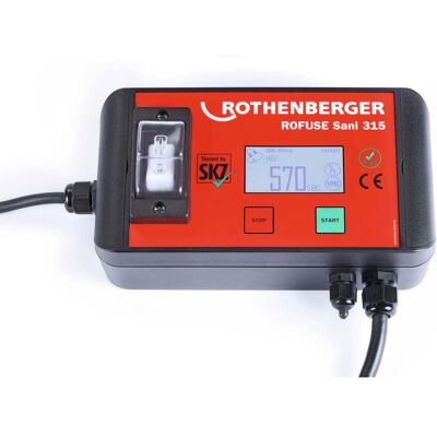 Rothenberger Rofuse Sani 315 - Herramienta de soldadura de tuberías Rothenberger Rofuse Sani 315 - Herramienta de soldadura de tuberías