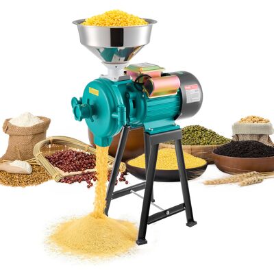 Vevor Molinillo Electrico De Especias 2200 W, Molinillo De Cereales De Alta Velocidad 1400 Rpm 50 Kg/hora, Con Patas De Goma Antideslizantes Para Granos Secos, Especias, Cereales, Maíz, Pimienta Vevor Molinillo Electrico De Especias 2200 W, Molinillo De Cereales De Alta Velocidad 1400 Rpm 50 Kg/hora, Con Patas De Goma Antideslizantes Para Granos Secos, Especias, Cereales, Maíz, Pimienta