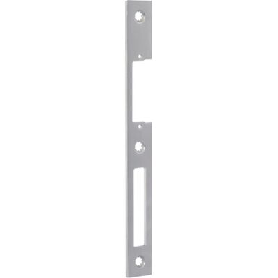 Placa de cerradura BKS - 216mm x 24mm - Acero inoxidable - Acabado mate Placa de cerradura BKS - 216mm x 24mm - Acero inoxidable - Acabado mate