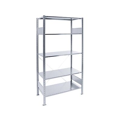 Estantería modular Eurokraft pro - Ajustable, Zinc, 2000mm Estantería modular Eurokraft pro - Ajustable, Zinc, 2000mm