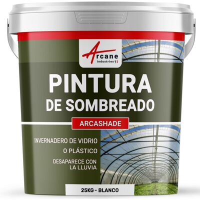 ARCANE INDUSTRIES Pintura De Sombreado Blanca Para Invernadero Agrícola, Hortícola E Industrial - Anti Calor & Uv - Arcashade ARCANE INDUSTRIES Pintura De Sombreado Blanca Para Invernadero Agrícola, Hortícola E Industrial - Anti Calor & Uv - Arcashade