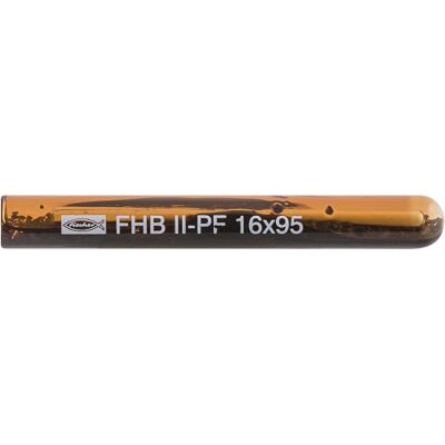Fischer 500549 Ampolla Química Fhb Ii-pf 16x95 (envase 10 Uds) Fischer 500549 Ampolla Química Fhb Ii-pf 16x95 (envase 10 Uds)