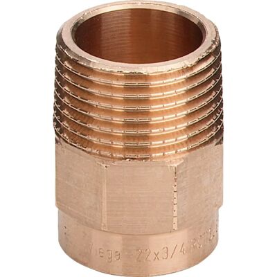 Viega Pieza De Transición, D 88,9mm, R 3 Bronce Rojo Modelo 94243g, 140007 Viega Pieza De Transición, D 88,9mm, R 3 Bronce Rojo Modelo 94243g, 140007