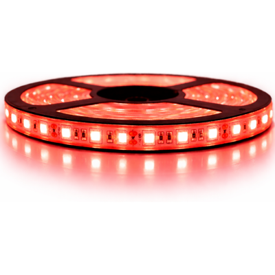 SYSLED Kit De Cinta Profesional 5050 - 60 Leds/m - 5 Metros Rojo Impermeable (ip67) Longitud: 5 Metros - Transformador: Fuente De Alimentación Incluida SYSLED Kit De Cinta Profesional 5050 - 60 Leds/m - 5 Metros Rojo Impermeable (ip67) Longitud: 5 Metros - Transformador: Fuente De Alimentación Incluida