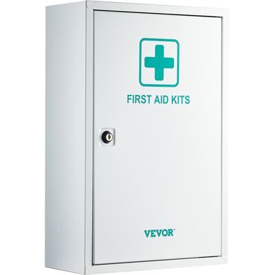 Vevor Botiquín De Primeros Auxilios De 3 Estantes, Botiquín Grande Metálico Industrial De Emergencia 460 X 300 X 140 Mm Con 1000 Piezas De Suministros Medicos Para Empresas Y Lugares De Trabajo Vevor Botiquín De Primeros Auxilios De 3 Estantes, Botiquín Grande Metálico Industrial De Emergencia 460 X 300 X 140 Mm Con 1000 Piezas De Suministros Medicos Para Empresas Y Lugares De Trabajo