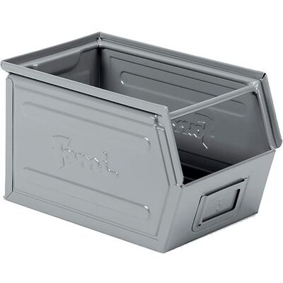 Línea de productos neutrales - Tanque de acero RAL7000 - 200x350x200 mm - Contenedor de almacenamiento Línea de productos neutrales - Tanque de acero RAL7000 - 200x350x200 mm - Contenedor de almacenamiento