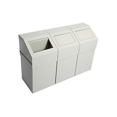 CERTEO Abfalltrennstation 3er-set Volumen 50 L Bxhxt 945 X 600 X 315 CERTEO Abfalltrennstation 3er-set Volumen 50 L Bxhxt 945 X 600 X 315