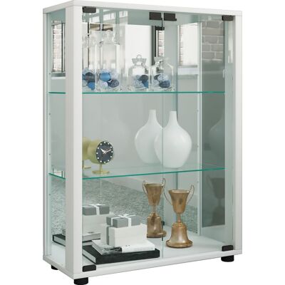 Vitrina Sintalo Spiegel de VCM - Moderna, Blanca, 80x60x25cm Vitrina Sintalo Spiegel de VCM - Moderna, Blanca, 80x60x25cm