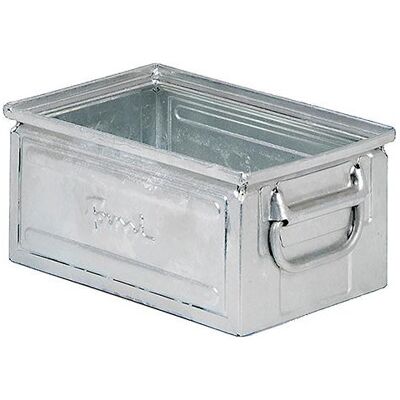 Neutral GR.272-3A2 Cubo rectangular apilable - Contenedor de metal Neutral GR.272-3A2 Cubo rectangular apilable - Contenedor de metal
