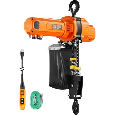 Vevor Polipasto Electrico De Cadena Carga 1000 Kg 230 V Altura De Elevación De 6 M, Doble Cadenas, 2 Velocidades 4 M/min Y 2 M/min Con Control Remoto Por Cable 4,5m Para Garaje Taller Motor Reparación Vevor Polipasto Electrico De Cadena Carga 1000 Kg 230 V Altura De Elevación De 6 M, Doble Cadenas, 2 Velocidades 4 M/min Y 2 M/min Con Control Remoto Por Cable 4,5m Para Garaje Taller Motor Reparación