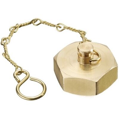 OVENTROP Enchufe Con Junta Y Cadena Para Grifo Dn32 OVENTROP Enchufe Con Junta Y Cadena Para Grifo Dn32
