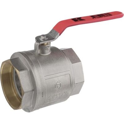 KRAMP V谩lvula De Bola Bsp 2x Hembra 4" Con Palanca De Acero Inoxidable Universal Ks4fkr KRAMP V谩lvula De Bola Bsp 2x Hembra 4" Con Palanca De Acero Inoxidable Universal Ks4fkr