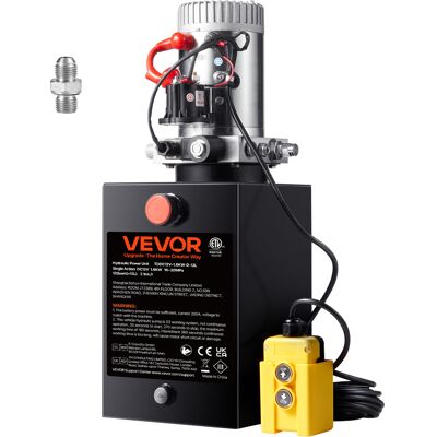 Vevor Bomba Hidráulica Dc 12 V 11 L Unidad Hidráulica De Acción Única Flujo De Aceite 3,44 L/min Presión Máxima De Descarga 22 Mpa Para Volquete, Plataforma Elevadora, Remolque, Elevación Y Descarga Vevor Bomba Hidráulica Dc 12 V 11 L Unidad Hidráulica De Acción Única Flujo De Aceite 3,44 L/min Presión Máxima De Descarga 22 Mpa Para Volquete, Plataforma Elevadora, Remolque, Elevación Y Descarga