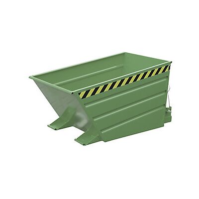 Bauer Volquete Bajo Borde De Vertido Capacidad 0,5 M³ Verde Bauer Volquete Bajo Borde De Vertido Capacidad 0,5 M³ Verde