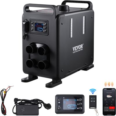 Calentador Diesel Vertical De 8 Kw Todo En Uno De 12 V/24 V, Control Por Aplicación Bluetooth, Control Remoto Y Pantalla Visualización, Alarma De Co, Calentamiento Rápido Para Vehículos, Garaje - Vevor Calentador Diesel Vertical De 8 Kw Todo En Uno De 12 V/24 V, Control Por Aplicación Bluetooth, Control Remoto Y Pantalla Visualización, Alarma De Co, Calentamiento Rápido Para Vehículos, Garaje - Vevor