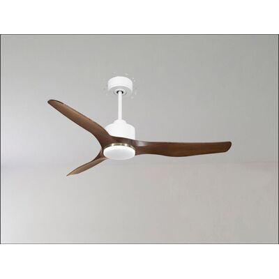 KLASSFAN Modulo Latino Iii - Super Destratificateur Et Ventilateur Dc 132 Cm Blanc Pales Bois Clair Idéal 26 À 40 M² KLASSFAN Modulo Latino Iii - Super Destratificateur Et Ventilateur Dc 132 Cm Blanc Pales Bois Clair Idéal 26 À 40 M²