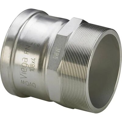 Viega Sanpress Inox Lf Sanpress Inox Xl Lf-übergangsstück, D 88,9mm, R 3 Acero Inoxidable Modelo 2311xllf, 665906 Viega Sanpress Inox Lf Sanpress Inox Xl Lf-übergangsstück, D 88,9mm, R 3 Acero Inoxidable Modelo 2311xllf, 665906