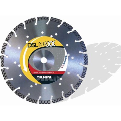 Diam Industries - Disco Diamantado Mixto Diam Ø230mm / 22,23 Mm Con Brida De Acero - Dslmaxx230/22fda Diam Industries - Disco Diamantado Mixto Diam Ø230mm / 22,23 Mm Con Brida De Acero - Dslmaxx230/22fda
