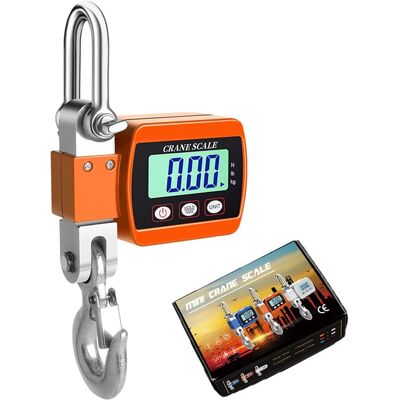OEM Balanza Digital Para Grúa, Balanza Electrónica Colgante De 500 Kg (1100 Lb), Balanza Industrial Colgante Con Sensor De Precisión, Mini Balanza Lcd Portátil Con Gancho Para Caza, Granja, Fábrica. OEM Balanza Digital Para Grúa, Balanza Electrónica Colgante De 500 Kg (1100 Lb), Balanza Industrial Colgante Con Sensor De Precisión, Mini Balanza Lcd Portátil Con Gancho Para Caza, Granja, Fábrica.