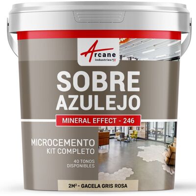 ARCANE INDUSTRIES Microcemento Sobre Azulejos ARCANE INDUSTRIES Microcemento Sobre Azulejos