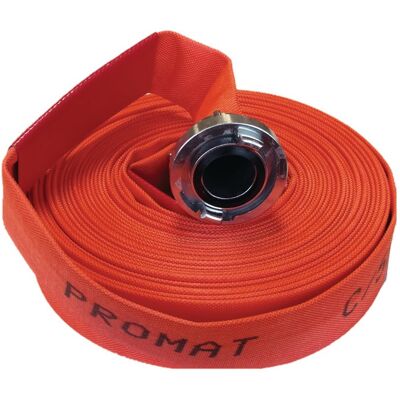 Manguera Industrial Di 102mm L.20m Naranja Brillante Lado Derecho Promat Manguera Industrial Di 102mm L.20m Naranja Brillante Lado Derecho Promat