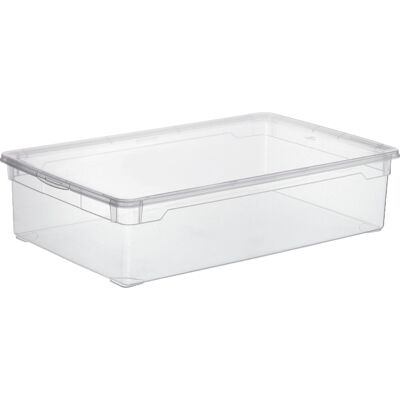 Rotho 30l Caja de almacenamiento - Clear Rotho 30l Caja de almacenamiento - Clear