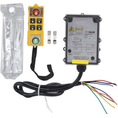 OEM Kit Transmisor De Interruptor Remoto Industrial De Una Sola Manija Yu4sac De 380 V Para Grúa Polipasto Eléctrica OEM Kit Transmisor De Interruptor Remoto Industrial De Una Sola Manija Yu4sac De 380 V Para Grúa Polipasto Eléctrica