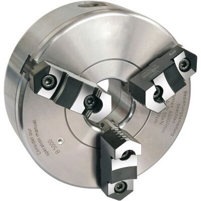 ROHM Mandril (portabroca) De 3 Bocas De Acero, Tamaño Ø : 315 Mm, Ø De Perforación Atravesado 103 Mm, Velocidad Máx. 2300 Tr/mn, Torque De Rotación : 180 N·m, Fuerza Fijación : 69 Kn ROHM Mandril (portabroca) De 3 Bocas De Acero, Tamaño Ø : 315 Mm, Ø De Perforación Atravesado 103 Mm, Velocidad Máx. 2300 Tr/mn, Torque De Rotación : 180 N·m, Fuerza Fijación : 69 Kn