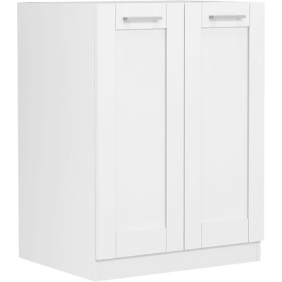 Armario de Cocina VCM Colura - 60cm Blanco con 2 Puertas Armario de Cocina VCM Colura - 60cm Blanco con 2 Puertas