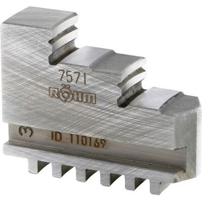 ROHM Boca Portabrocas De Torre, 3 Boca, Escalonados Hacia El Interior, Templados, Tamaño : 250 Mm, Largo A 90 Mm, Ancho : B 24 Mm, Altura C : 67,5 Mm ROHM Boca Portabrocas De Torre, 3 Boca, Escalonados Hacia El Interior, Templados, Tamaño : 250 Mm, Largo A 90 Mm, Ancho : B 24 Mm, Altura C : 67,5 Mm