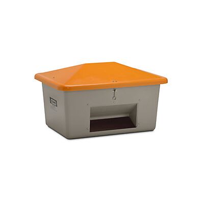 Recipiente Gris de Plástico Reforzado CEMO - 550L Recipiente Gris de Plástico Reforzado CEMO - 550L