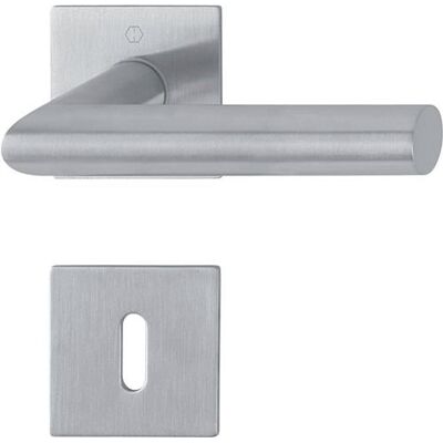 Juego de Manillas para Puertas Interiores Hoppe E1400Z/848N/848NS Negro Mate - Tipo de Puerta Juego de Manillas para Puertas Interiores Hoppe E1400Z/848N/848NS Negro Mate - Tipo de Puerta